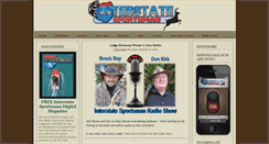 Desktop Screenshot of interstatesportsman.com